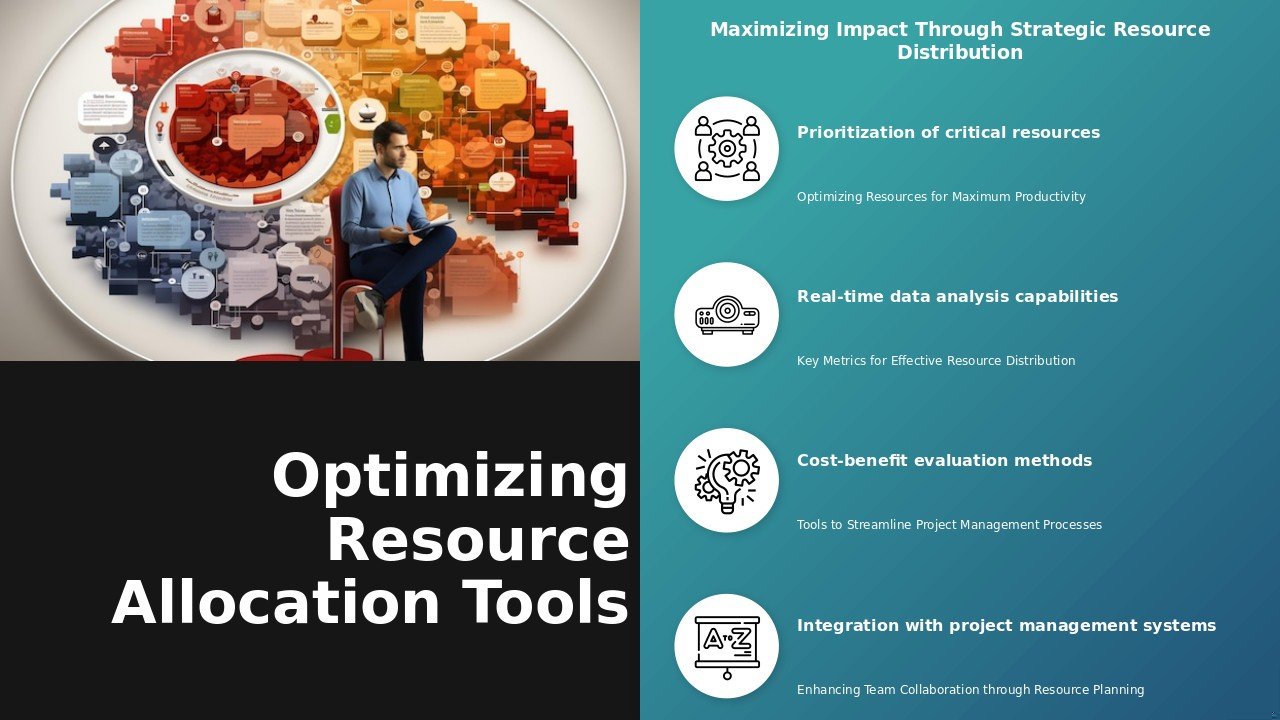 Professional PowerPoint template for Resource Allocation Tools for Efficiency with effective PPT slides for better resource management.