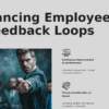 Employee Feedback Loops PowerPoint template for a professional presentation featuring effective team collaboration and continuous improvement slides.