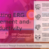 Professional PowerPoint template for ERG Engagement and Productivity, featuring slides for workforce diversity and productivity training.