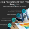 PowerPoint template for predictive hiring technologies, featuring professional presentation slides for workforce management analysis