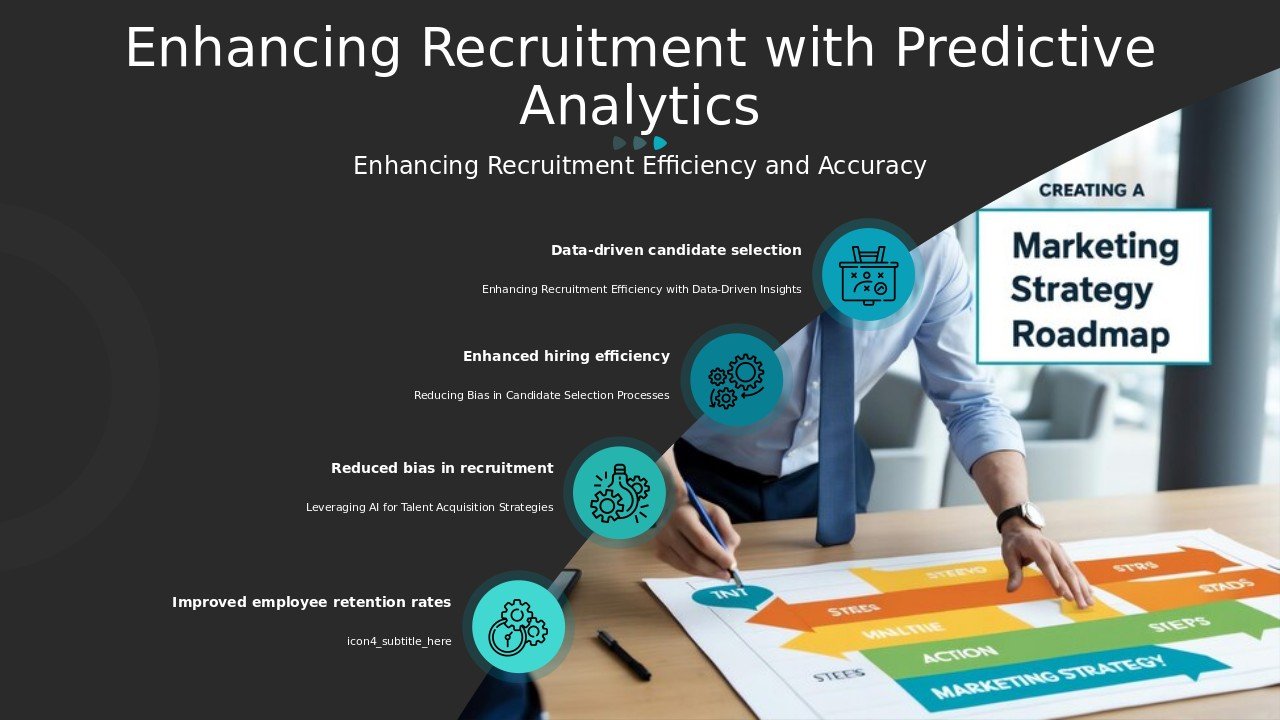Predictive Hiring Technologies PowerPoint Template for Professionals 3 PowerPoint template for predictive hiring technologies, featuring professional presentation slides for workforce management analysis