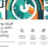 Predictive Scheduling for Staff Efficiency PowerPoint Template 1 Professional PowerPoint template for predictive scheduling for staff efficiency and effective workforce planning presentation slides