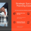 PowerPoint template for Succession Planning for Key Roles, ideal for professional presentations and talent gap analysis PPT slides
