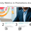 Diversity Metrics in Promotions PowerPoint template for a professional presentation on equity in promotion practices and workplace diversity.