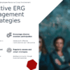 Professional PowerPoint template showcasing ERG best practices for engagement, suitable for workplace diversity initiatives and effective presentations.