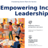 PowerPoint template for Inclusive Leadership Training featuring professional presentation design and diverse workplace engagement slides.