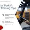 Forklift Operator Training Tips PowerPoint Template for Safety 1 Professional PowerPoint template for forklift operator training tips with effective safety training materials and engaging ppt slides